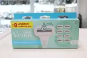 Gillette Venus Deluxe Smooth Sensitive Razor Blade Refills - 8 pack