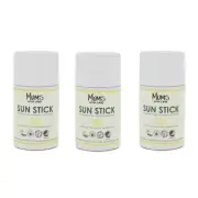 Sun Stick SPF50 Sensitive Skin UVA & UVB 15ml x 3 By Mums With Love