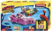 Carrera First Disney Mickey and The Roadster Racers Slot Car Set Minnie Mouse