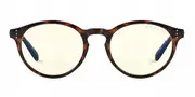 Gunnar ATTACHÉ Asian Fit Blue-Light Block ATT-02301 Men's Glasses Tortoiseshell Size 49 - Private Health Rebate - Blue Light Block Available