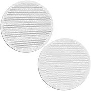 2 Pieces Metal Coffee Filters Compatible with AeroPress and Ultra-fine Makers Reusable Stainless Disc Coffee Filters Quality Coated Stainless Steel in Cafe Maker party gifts
