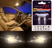 LED 3030 Light Warm White 194 Two Bulbs Interior Map Replace Lamp Upgrade Stock (for: Smart)