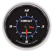 Auto Meter Cobalt Series Clock 2-1/16" Quartz movement w/Second Hand AU6185