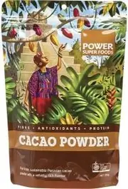Power Super Foods Cacao Powder Certified Organic 250g