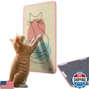 The Cat Ladies Scratching Poster - Wall Scratcher Pads - Scratch Mat Art Prin