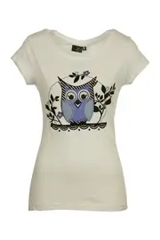 Owl Time Tee--JUS-7600379