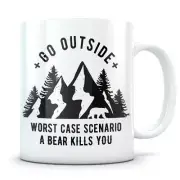 Outdoor Mug Outdoor Gift Outdoorsy Gift Nature Mug Nature Gift Outdoorsy Mug