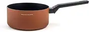 H&h casseruola 1 manico antiaderente Paprika borghese cm 18