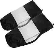 Mipcase 2 Pack Yoga Oxfordcloth Mesh Pouch for Yoga Mats Holder for Gear Portable Tote for Pilates