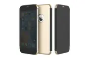 [DRV-I7-PLUS-GD] [iPhone 7 Plus] ROCK Dr.Vision Clear View Smart Case Flip Cover Protective Case [Gold,Iphone 7 Plus]