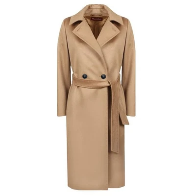 MaxMara Belted Coat Camel 33688868
