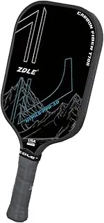 Pickleball Paddles,T700SC Carbon Fiber Pickleball Paddle, USAPA Approved Pickleball Paddles,Upgraded Polymer Honeycomb Core, Textured Carbon Grit Surface