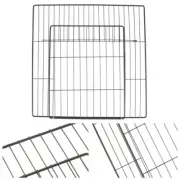 Assemble Dog Cage Door Playing Sheet Pet Puppy Cage Door Iron Cage Door
