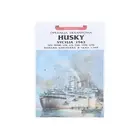 1/400 Scale Husky Transport Ship Paper Model Military Kit Ship Unassembled Gift