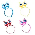Glowing Eyeball Hair Hoop Flashing LED Light Up Headband Alien for Head Boppers