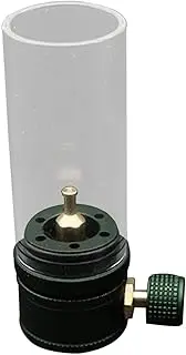 harayaa Camping Gas Lamp Gas Lantern Adjustable Lightweight Lighting Gear Tent Lantern Candlelight Gas Lamp for Garden Camping Travel , Dark Green Lamp