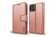 ZUSLAB Hanman iPhone 13 Pro Leather Credit Card Wallet Flip Case for Apple