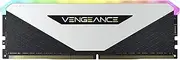 Corsair Vengeance RGB RT 64GB (2x32GB) DDR4 3200MHz C16 Desktop Memory (Dynamic RGB Lighting, Optimised for AMD 300/400/500 Series, Compatible with Intel 300/400/500 Series) White