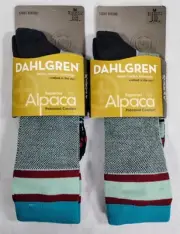 2 - Dahlgren Alpaca Men's Light Hiking Socks Multiple Colors Medium (5-8)