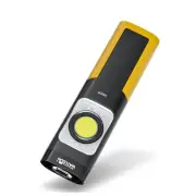 Warsun W05 USB Rechargeable Work Light with Magnetic Base, Portable Flashlight with Clip, Hook and 180° Rotation Stand L