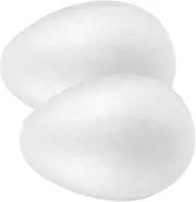FUNNETOYU 2pcs DIY Easter Eggs Wide for Creative Crafting Decoration Fun Activities for All Ages Easter Props Egg Decor