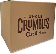 Uncle Crumbles Granola Bulk Box, Oat and Honey - Gluten Free, Kosher, Non-GMO - Oat Cereal for Restaurants, Food Service, and Events - 25lb Box