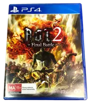 A.O.T 2 Final Battle Sony PS4 (Preowned)