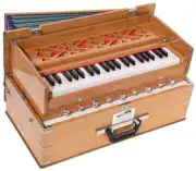 Safri Harmonium- 3½ Octaves By Kaayna Musicals- 9 Stops- 4 Drone- 440 Hz- Vocal