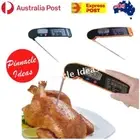 Foldable Digital Cooking Thermometer Probe Temperature Food Meat Kitchen BBQ