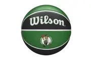 Wilson Team Tribute Boston Celtics Leather Basketball (Green/Black) (7)