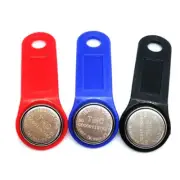 10Pcs TM1990A Dallas Ibutton TM Touch Memory Card Key Tag DS1990A F5 Read-Only f