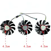 2 fans /set For Graphics Card Cooling Fan RTX4070 SUPER 12GB X-GAMING