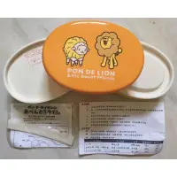 在飛比找蝦皮購物優惠-全新限量絕版日本製Mister Donut波堤獅雙層便當盒 