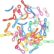 [jojofuny] 150 Pcs Mirror Skid Ring Sun Glasses Eyeglasses Anti Holder Eyeglass Ear Grip Circle Glasses Eyeglasses Silicone Ear Hooks Eyeglasses Round Ear Hooks Round Ear Locks Grips Frame