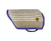 Malinois Shepherd Dog Pet Training Bite Tugs Protection Thicken Linen Arm Sleeve-Blue