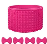 Tumbler Boot, Bowknot Buckles Cup Boots, Protective Tumbler Boot, Water Bottle Bottom Protector, Drink Bottle Bumper, Water Bottle Bottom Protector, Drink Bottle Bumper for 12oz-40oz Cups