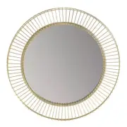 Habitat 24 in. x 24 in.Frameless Argus Gold Wall Decorative Mirror