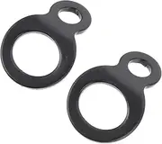 SEWOART 2pcs Motorcycle Tow Rope Hooks Stainless Steel Pull Rings Easy Install High Strength