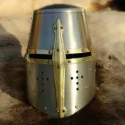 Crusader Helmet Knight Armour Medieval Helmet
