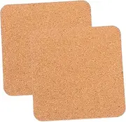 HOODANCOS 5sets Large Cork Boards Unfinished Cork Small Bulletin Board Wall for Notes Memo Decorative 2pcs*5