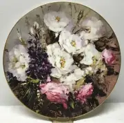 Royal Doulton Porcelain Hahn Vidal Poet's Garden Vintage 10.2" Collectible Plate