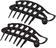 KALLORY 2pcs Kids Tiara Bao Buns Tootsie Rolls Bun Maker Kids Bun Hair Bun Accessories Steamed Stuffed Bun Tool Donut Hair Accessories Hair Disk Hair Styling Tool Simple Child Head