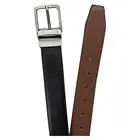 Boys Reversible Belt Vegan Leather Brown Black Wonder Nation Medium Large