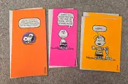 Peanuts Hallmark Halloween Great Pumpkin Charlie Brown Card Lot Snoopy Linus