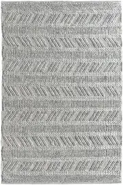 Artist 2 Spotted Grey Tribal Bohemian Wool Rug