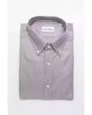 Robert Friedman Men's Beige Cotton Shirt - 2XL