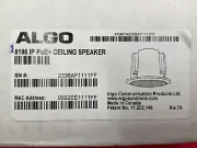 Algo IP Ceiling Speaker 8198 IP POE+ ✅❤️️✅❤️️✅ BRAND NEW! FACTORY SEALED!