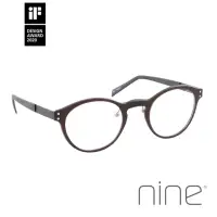 在飛比找momo購物網優惠-【nine 眼鏡】丹麥設計日本手工製造 3rd系列光學眼鏡-