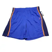 And1 Shorts Mens 3XL Blue 11" Basketball Jersey Drawstring Waist Pockets