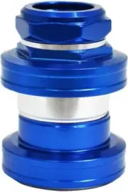 YST Old School BMX 1" Threaded Bike Headset 32.7 Cups 26.4mm, Blue, YT2886